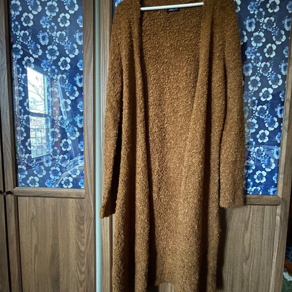 Kenneth Cole Sherpa Long Cardigan Sweater - Picture 8 of 8